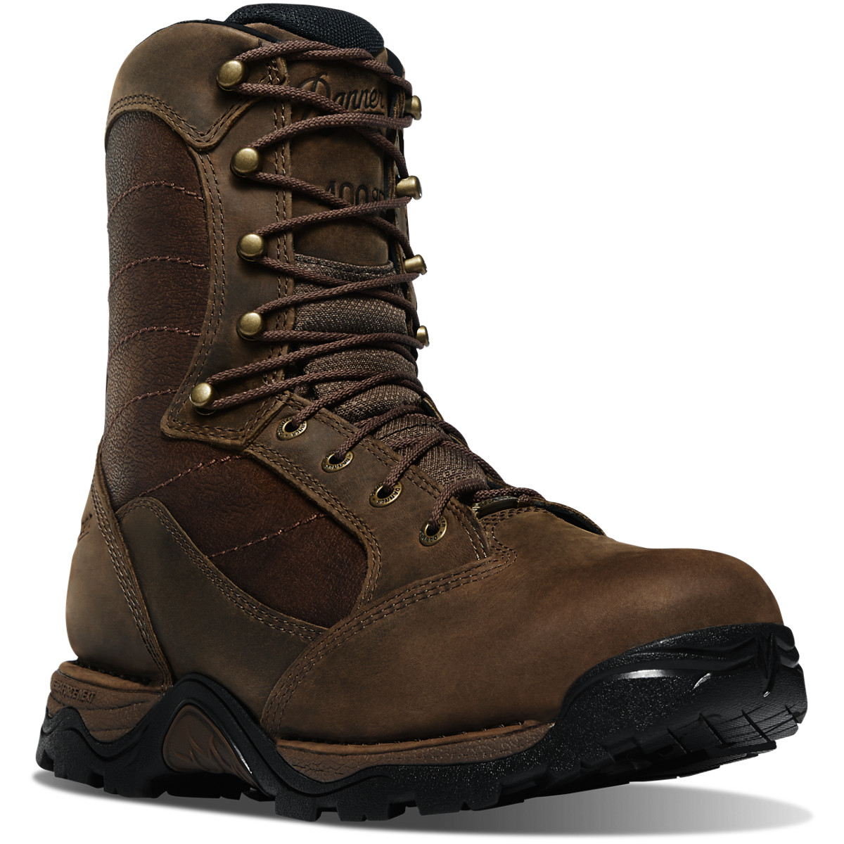 Danner Mens Pronghorn 400G Hunting Boots Dark Brown - IER219348